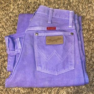 Vintage Purple Wrangler Jeans